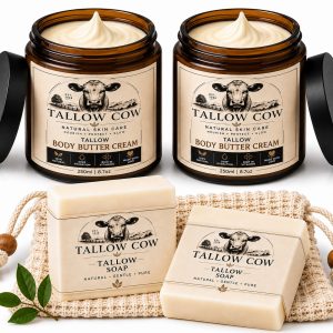 Tallow Body & Face Cream | Milky Turmeric